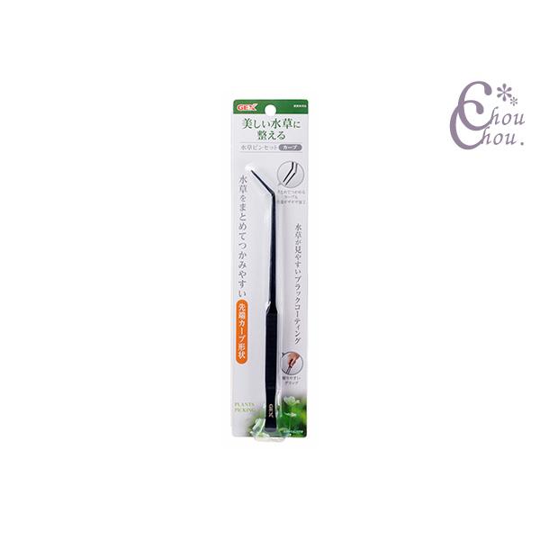 水草ピンセットカーブ美しい水草に整えることができる！・握りやすいグリップ&amp;視認しやすいブラックカラーのピンセットです。・先端がカーブ形状なので、根が大きな水草などをまとめてつかむことができます。・先端がギザギザ形状で根をしっかりとつ...