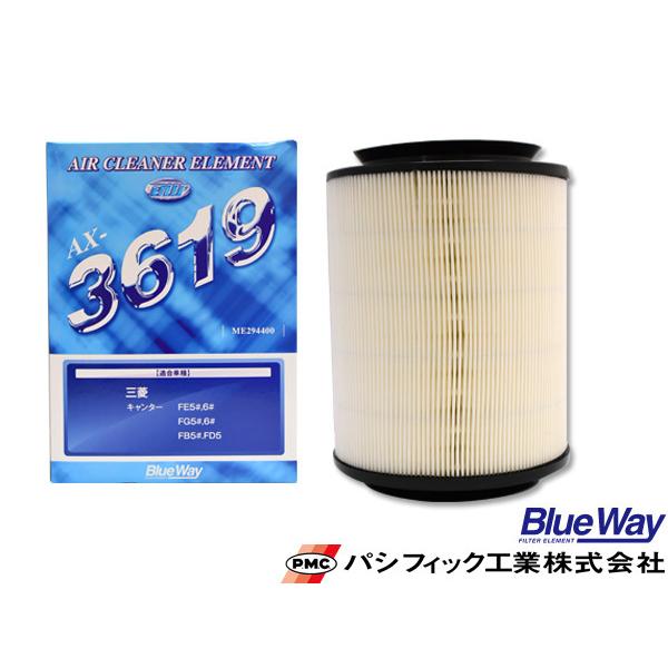 キャンター Fe Fe70b Fe71b Fe72b ターボ車 エアエレメント エアー フィルター クリーナー パシフィック工業 Blueway Ax 3619 プロツールショップヤブモト 通販 Paypayモール
