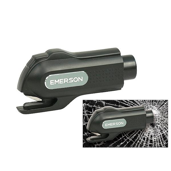 他サイト： 緊急脱出用 ハンマー パンチショット EM-382 エマーソン 車内 シートベルトカッター 非常時 水没 事故 閉じ込め ウィンドー 窓ガラスの商品画像