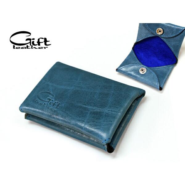 名刺入れ 本革 メンズ ネイビー 青 ハンドメイド 手作り ビジネス 仕事 Gift leather 贈り物 プレゼント 父の日 メール便 送料無料 名刺入れ 本革 メンズ ネイビー 青 ハンドメイド 手作り ビジネス 仕事