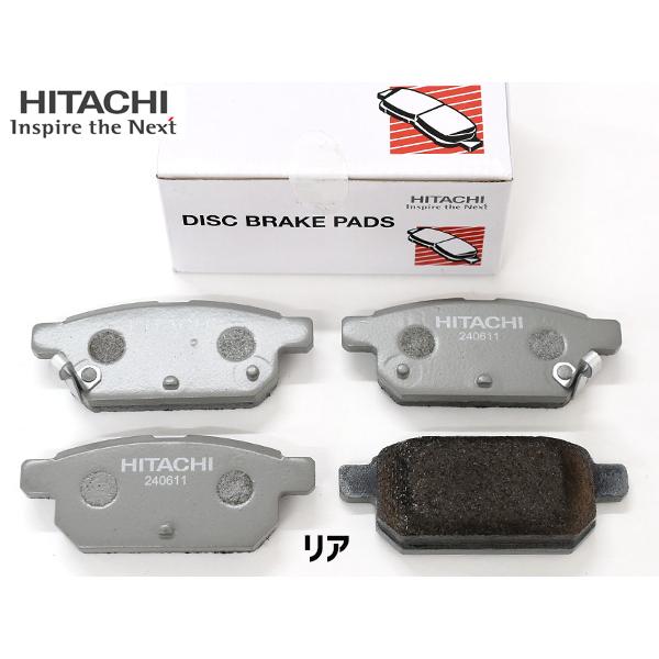 日立（HITACHI） SX4 YA22S ブレーキパッド リア 後 Astemo (旧日立) 4