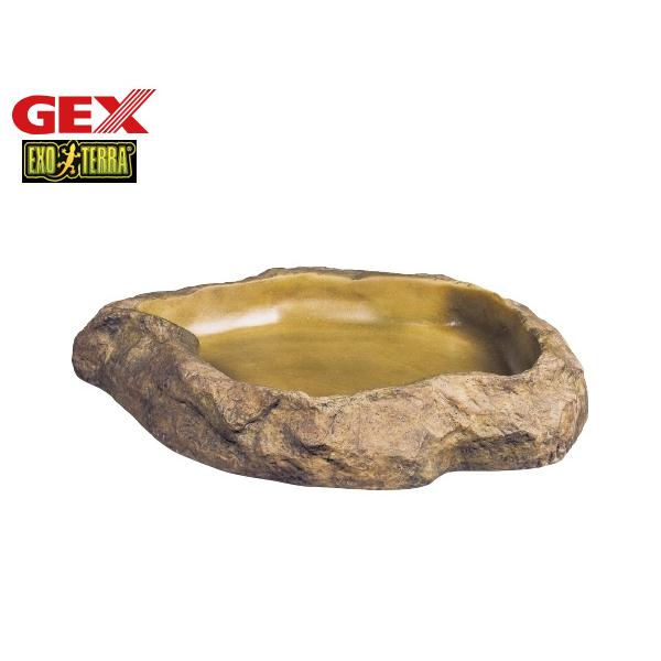 EXO TERRA フィーディングディッシュ S PT2811爬虫類・両生類用のえさ皿自然の岩をイメージしたテラリウムにぴったりな爬虫類・両生類用のえさ皿です。内側はお手入れしやすく、バクテリアが発生しにくいよう設計。大きな爬虫類でもひっく...