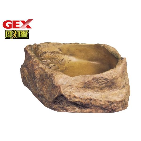 EXO TERRA ウォーターディッシュ M PT2802テラリウムにぴったりな水飲み入れ大きな爬虫類でもひっくり返しにくい安定した作りの水飲み入れです。小さな爬虫類やエサのコオロギが溺れないようステップが付いています。内側は滑らかで汚れを...