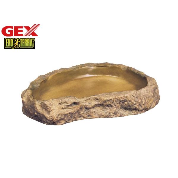 ■フィーディングディッシュ M PT2812自然の岩をイメージしたテラリウムにぴったりな爬虫類・両生類用のえさ皿です。内側はお手入れしやすく、バクテリアが発生しにくいよう設計。大きな爬虫類でもひっくり返しにくい安定した作りになっています。材...