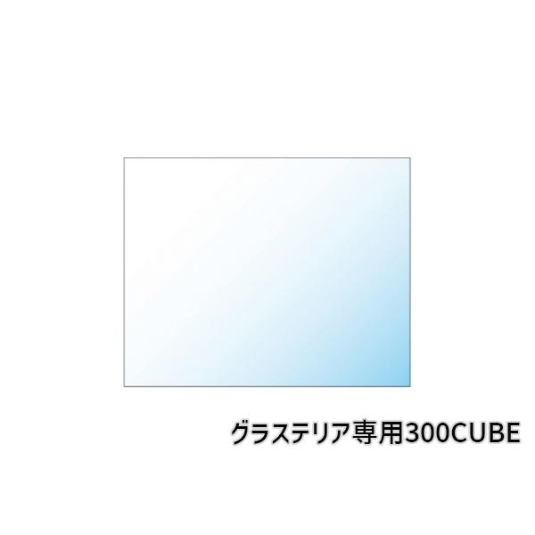グラステリア専用ガラスフタ300CUBEグラステリア300キューブ専用ガラスフタ【材質/素材】ガラス【原産国または製造地】インドネシア【商品使用時サイズ】サイズ：約幅27.9×奥行き22.3cm厚さ：3mmノーカット【使用方法】・割れ・欠け...