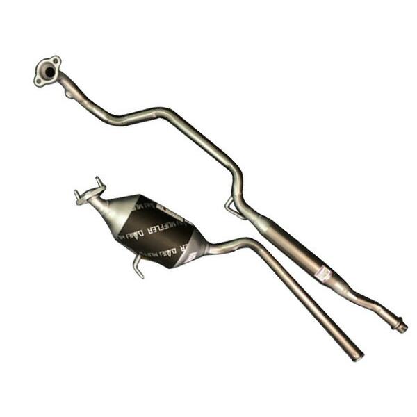 大型商品】 大栄テクノ ミラ L260S L260V 4WD リアマフラー 