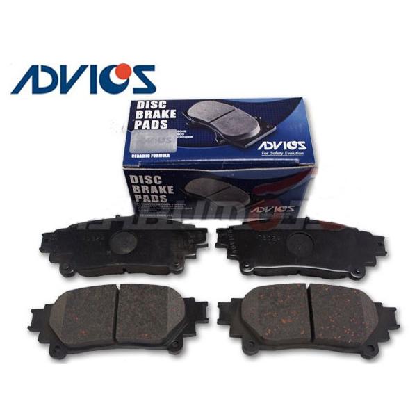 ADVICS プリウスα ZVW40W ZVW41W ブレーキパッド リア