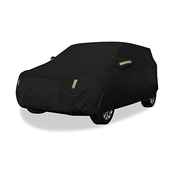 防水性と防塵性 リンカーンMKXのための大型SUV車のカバー、インナーアウターカバーすべての車両世界時、UV保護防塵、傷がつきにくいと きれいに (S