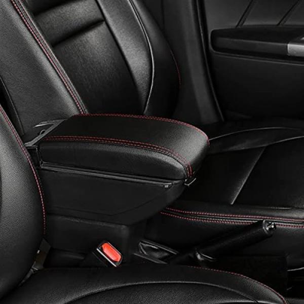 XYZDQ 車用アームレストボックス ヒュンダイ エラントラ ツーリング I30 I30cw 2007-2011 レザーコンソール収納ボックス USB
