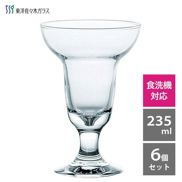 パフェグラス 235ml (6個セット) 東洋佐々木ガラス プルエースパーラー