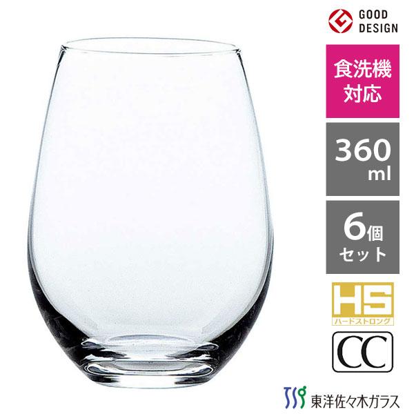 ★ 東洋佐々木ガラス タンブラー 360ml ×60 ★ 東洋佐々木ガラス 12オンスタンブラー 360ml (6個セット) ウォーター