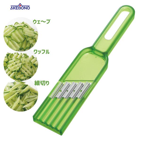 曙産業 きゅうりウェーブスライサー CH-2062 / 日本製 スライサー