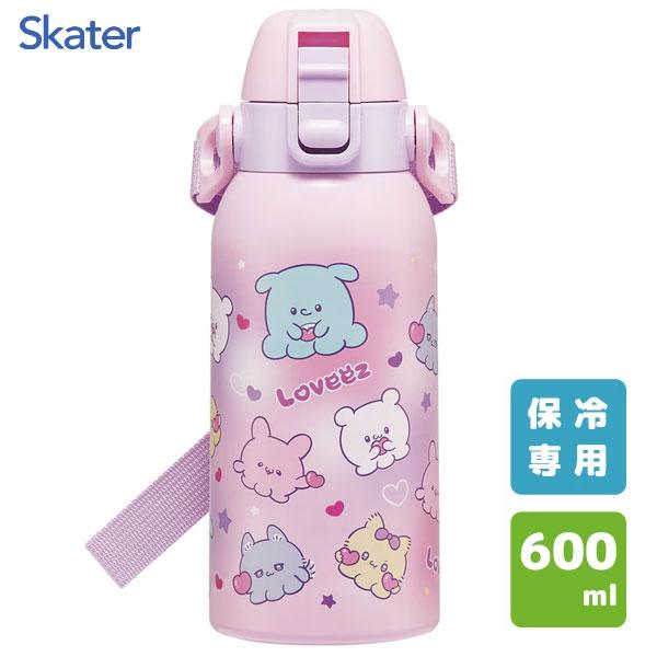 スケーター ダイレクトステンレスボトル 600ml らぶいーず STCH6 スケーター ダイレクトステンレスボトル 600ml らぶいーず STCH6