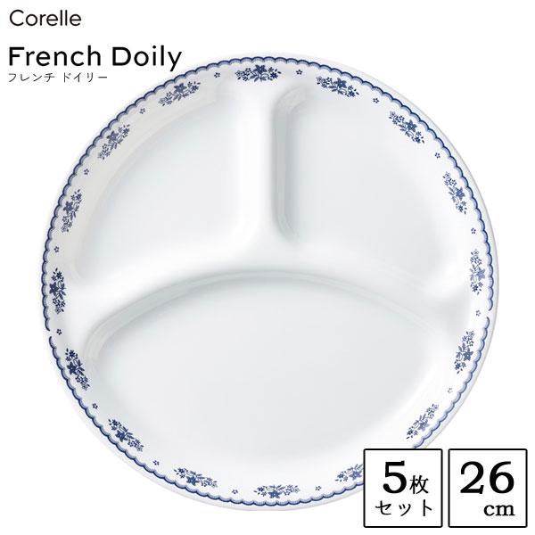 CORELLE（コレール） ランチ皿・大 (5枚セット) J310-FD パール金属