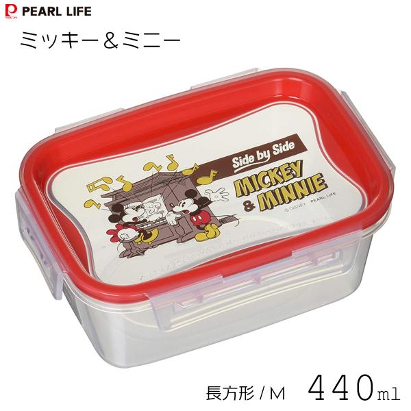 保存容器 長方形 M ディズニー ミッキー ミニー パール金属 Wd 9057 日本製 440ml 食品 保存 容器 角型 Disney クリア 透明 かわいい ミッキーマウス レッド 4976790890571 Y Nets Yahoo 店 通販 Yahoo ショッピング