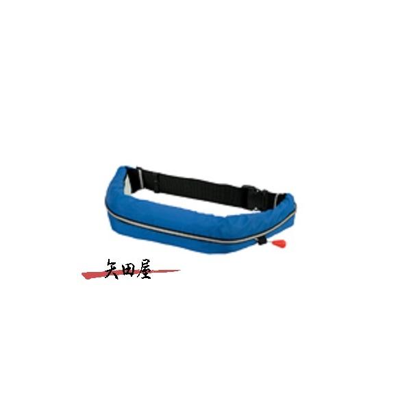 手で紐を引っ張り膨らませる手動タイプの膨張式ライフジャケットです。浮力10kgイプ。船舶検査対応済み。オーシャンWR-3型　TYPE A用 途:小型船舶用救命胴衣型式承認番号:第4792号カラー:ブルーサイズ:胴囲　75cm~120cm浮 ...