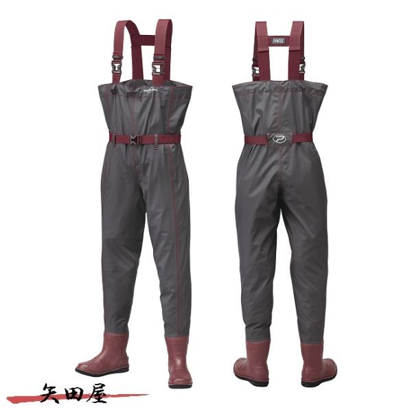 [Release date: June 20, 2023]チェスト丈の透湿ウェダー深場や波しぶきも安心な胸までのチェストウェダー。ショート丈のブーツに透湿防水「ブリザテックPC」加工生地を使用。ブリザテックPCは、透湿防水機能が備わった従来...