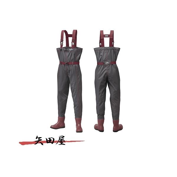 [Release date: June 20, 2023]チェスト丈の透湿ウェダー深場や波しぶきも安心な胸までのチェストウェダー。ショート丈のブーツに透湿防水「ブリザテックPC」加工生地を使用。ブリザテックPCは、透湿防水機能が備わった従来...