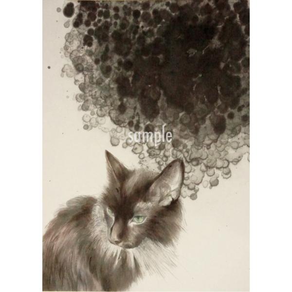 アートパネルb5 見つめる 岩堀葉 猫画 リビング インテリア 3000円以上送料無料 Dejapan Bid And Buy Japan With 0 Commission