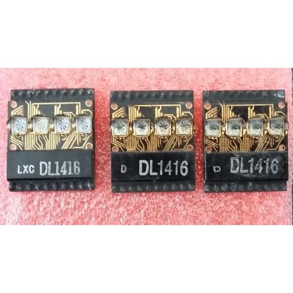 10個) SIEMENS LITRONIX DL1416 Red 4-Digit 16-Segment LED