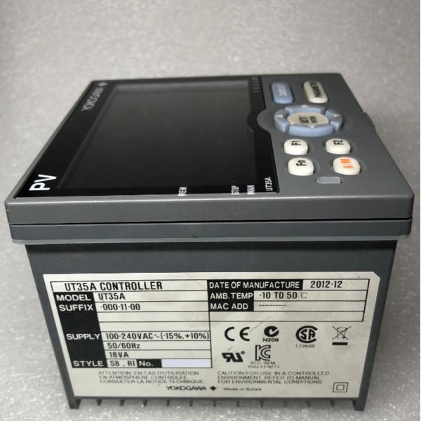YOKOGAWA UT35A UT35A NNN 11 AA/HA/CH3 STYLE: S3 , R1 CONTROLLER