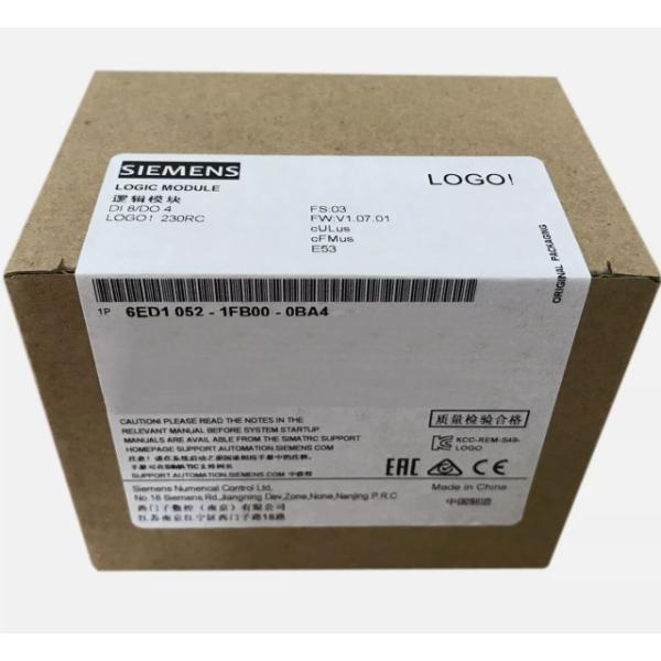 Siemens （シーメンス）　Da SIEMENS 6ED1 052-1FB00-0BA4 LOGO 230RC 6ED1052-1FB00-0BA4