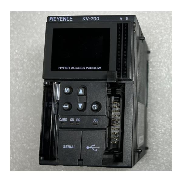【中古】「非常に良い」産業用 KV-700 内蔵シリアル CPUユニット KV-700 KEYENCE シリアル内蔵 CPUユニット キーエンス 国内在庫分