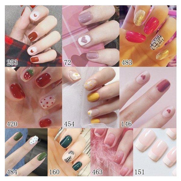 ネイルチップ 大人 オシャレ24枚セット デザインネイルチップ ネイルパーツ つけ爪 10仕様 パーティー用 可愛い風 乙女風ネイルチップ Yss ヤフウライブ 通販 Yahoo ショッピング