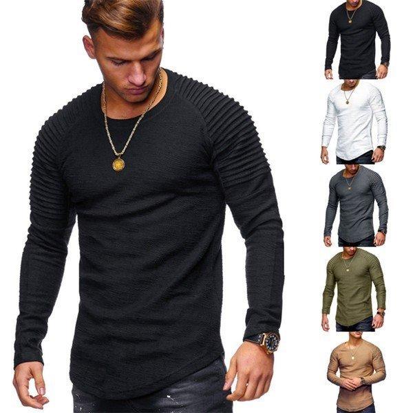 ロンt ロングtシャツ メンズ 長袖 カットソー メンズ 春着 プルオーバーシャツ メンズ カットソー トップス メンズ 欧米おすすめ Yss ヤフウライブ 通販 Yahoo ショッピング