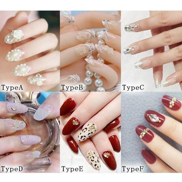 ネイルチップ 大人 オシャレ24枚セット デザインネイルチップ ネイルパーツ つけ爪 7仕様 パーティー用 貼り付けタイプ スパンコール付き Yss106 ヤフウライブ 通販 Yahoo ショッピング