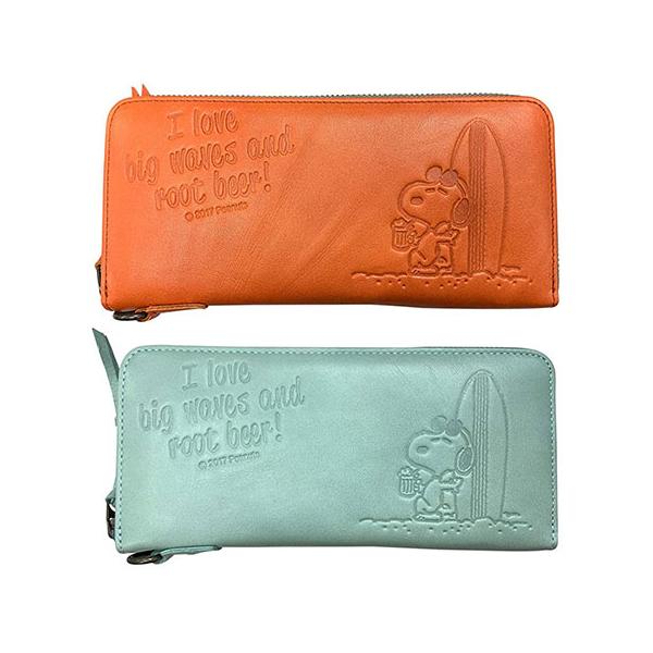 大阪販売 スヌーピー SNOOPY California Dream レザー 長財布 全2色