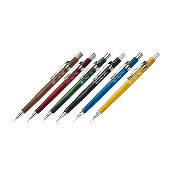 ぺんてる/Pentel ロングセラーシャープペン 0.3mm 0.5mm 0.7mm 0.9mm