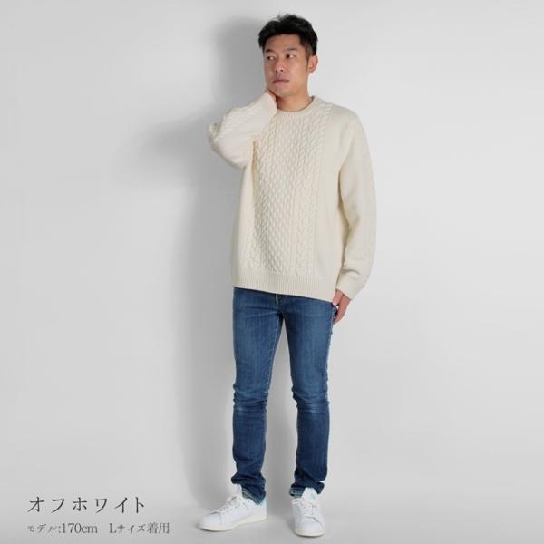 カシミヤ 100 メンズ ケーブル柄 クルーネックセーター ニット カシミア 紳士 丸首 プルオーバー トップス 厚手 日本製 五泉ニット プロディガル Buyee Buyee Japanese Proxy Service Buy From Japan Bot Online