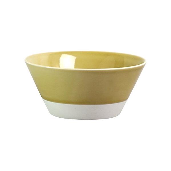 波佐見焼 「 essence(エッセンス) 」 esボウル (M) 直径14.5cm 黄磁釉 13680