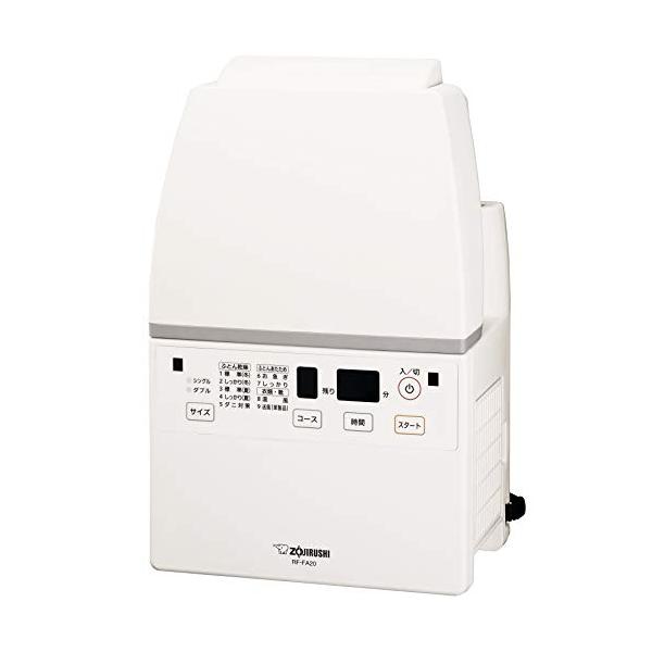 他サイト： 象印 布団乾燥機 スマートドライ スピード乾燥35分 マット不要 ホース不要 RF-FA20-WA ホワイトの商品画像