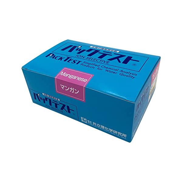 共立理化学研究所 パックテスト(R) マンガン WAK-Mn /6-8675-20