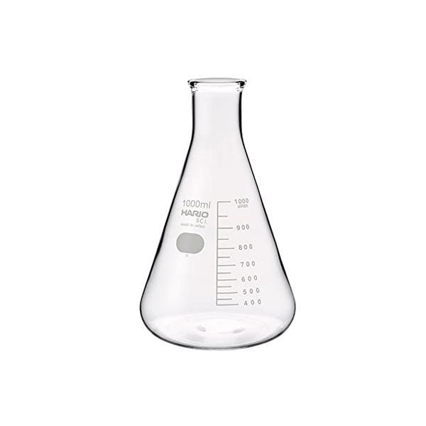 三角フラスコ(目安目盛付き) 1000mL /6-017-06