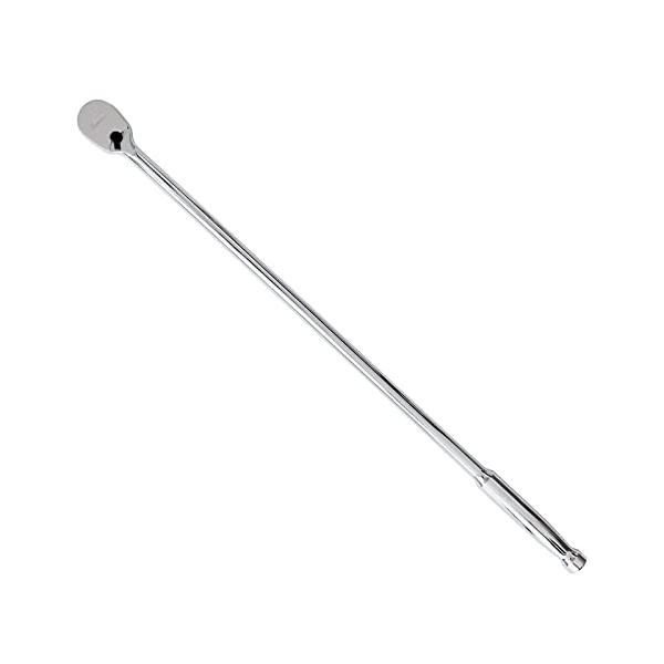 PWT ラチェットハンドル ソケットレンチ 超ロング 差込角 9.5mm 3/8インチ 長さ18インチ 90枚ギア SRH38SH18