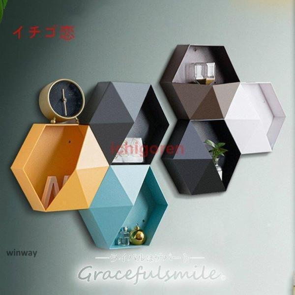 ウォールシェルフ おしゃれ 壁掛け収納 北欧 カラフル インテリア 小物 収納 壁収納 本棚 ラック 小物置き フレーム ナチュラルテイスト 北欧ナチュラル ホテルライク スタイリッシュ 大人空間 都会的 リビング かわいい ブラック ブラ...