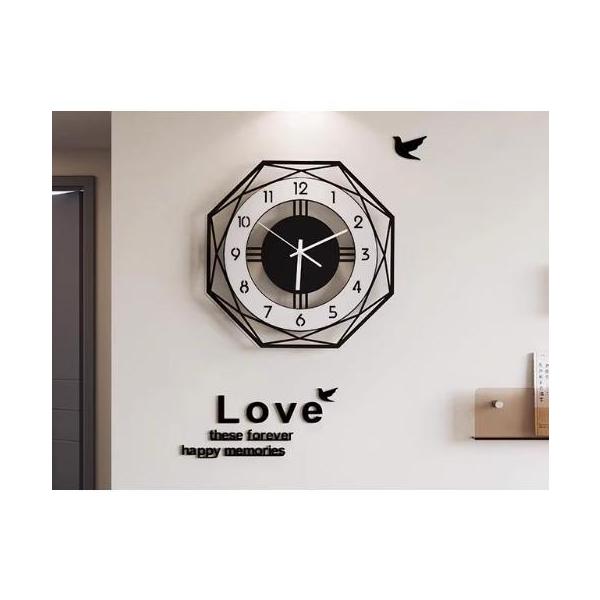 壁掛け時計 壁掛け 時計 おしゃれ アナログ モダン 掛け時計 連続秒針