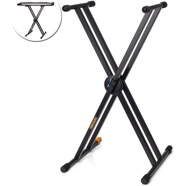 HERCULES ダブルX キーボードスタンド KS120B : 株式会社やぎ楽器