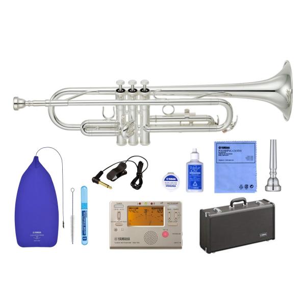 YAMAHA / YTR-2330S ヤマハ トランペット 銀メッキ仕上 チューナー・お