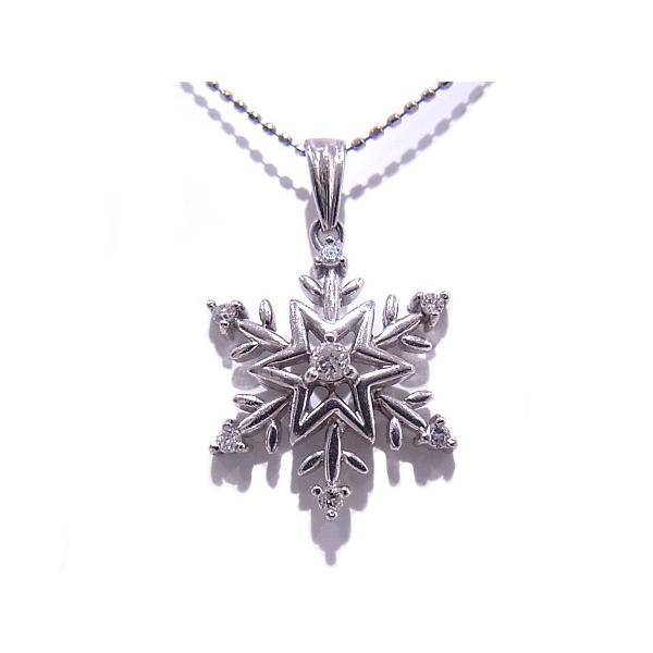 ネックレス ダイヤモンド 0.13ct pt850