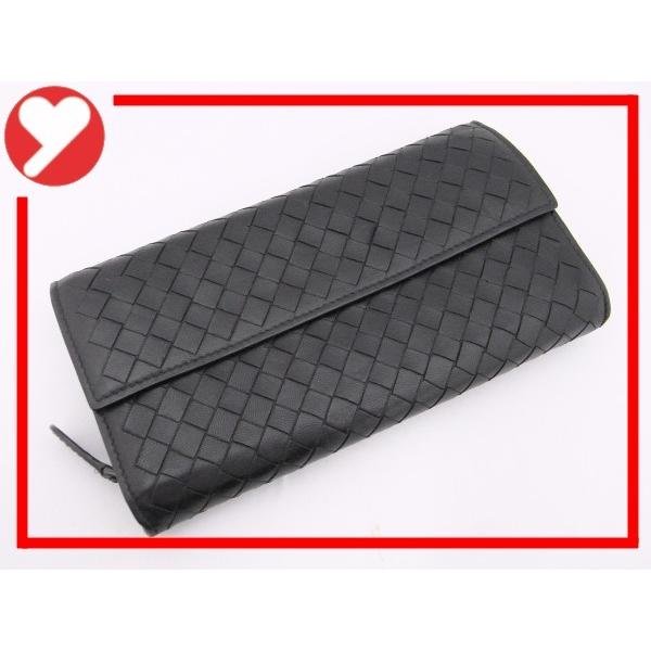ボッテガヴェネタ　イントレチャート長財布　150509 V001N 1000 BOTTEGA VENETA（ボッテガ・ヴェネタ） ボッテガベネタ イントレ