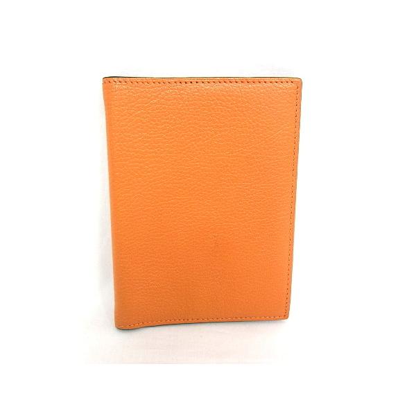 HERMES（エルメス） 手帳カバー アジェンダ GM オレンジ □J刻印 