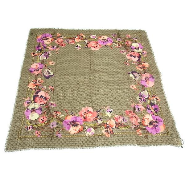 GUCCI（グッチ） ストール 508797 3G200 ブルームス フラワー GG