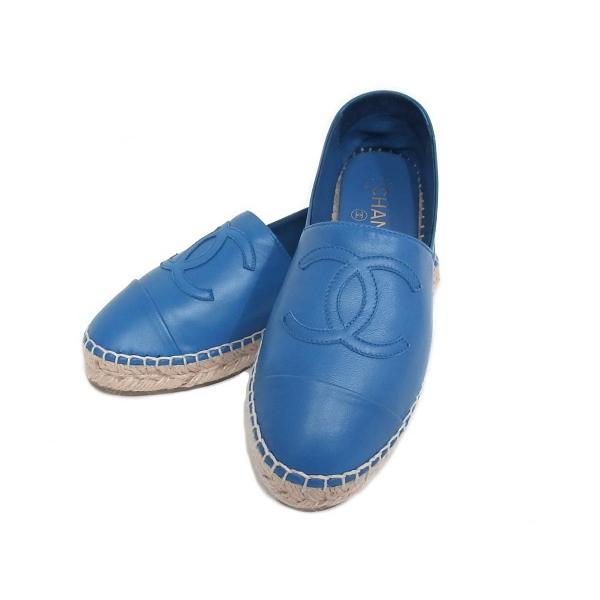 CHANEL シャネル CHANEL フラットシューズ レディース ＃37 靴 ココ  