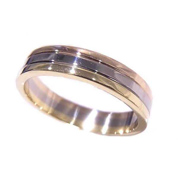 TRINITY（Cartier） カルティエ トリニティリング スリーカラー 