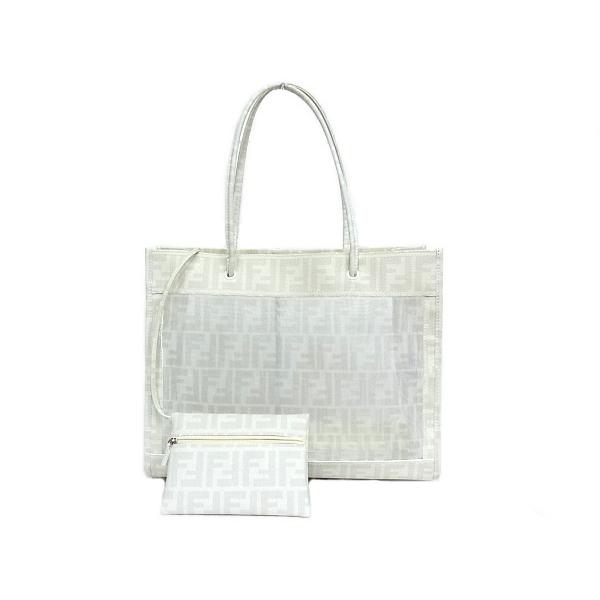FENDI（フェンディ） トートバッグ PVC オープントートバッグ 8BH183 