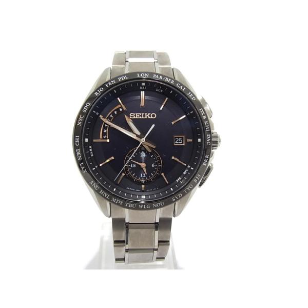 サ*ん様 O23640 セイコー ブライツ フライト エキスパート 8B63-0 SEIKO（セイコー） ブライツ フライトエキスパート SAGA243 チタン